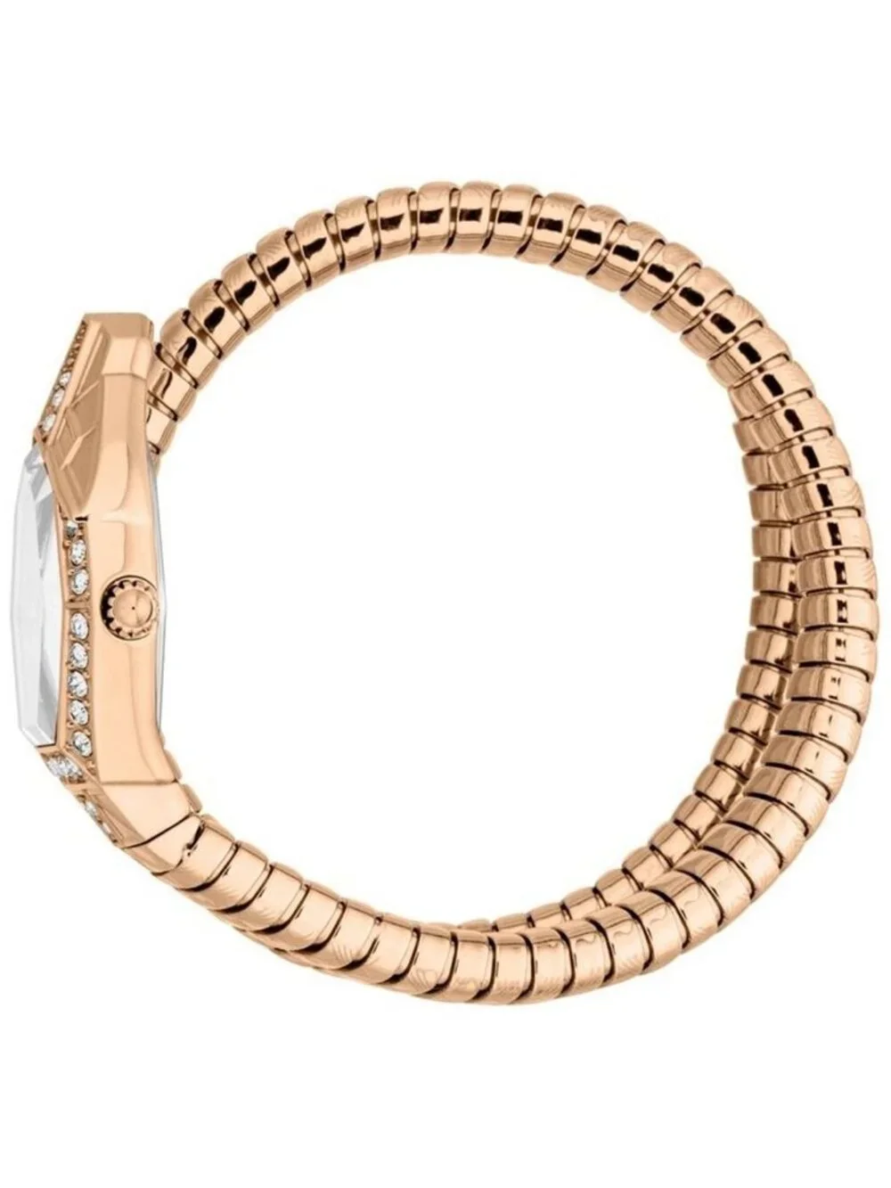 NWT Just Cavalli Fashion Silver-tone Dial Ladies Watch